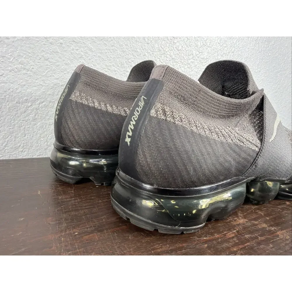 Nike Air Vapormax Moc Midnight Fog Black Grey Mens 10 Rare AH3397-013